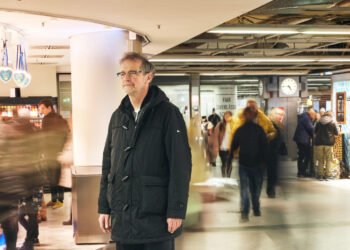 Jens Lönneker am Münchner Ostbahnhof